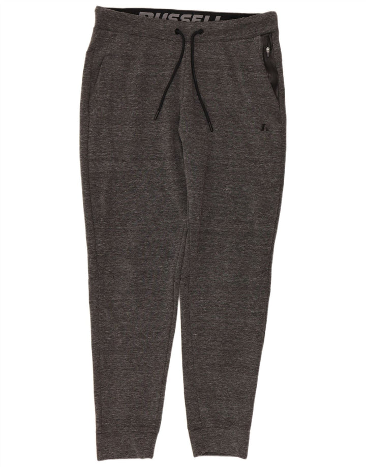 Pantaloni da tuta da uomo RUSSELL ATHLETIC Joggers grigio medio screziato