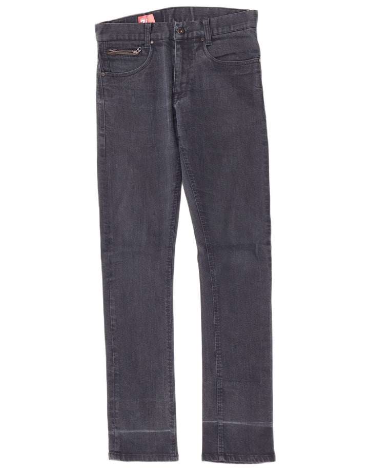 Jeans slim da uomo Zara EU 38 Small W30 L34 Blu navy