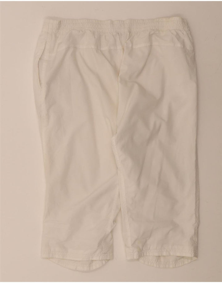 Pantaloncini sportivi Bermuda grafici da uomo Umbro 2XL Poliestere bianco