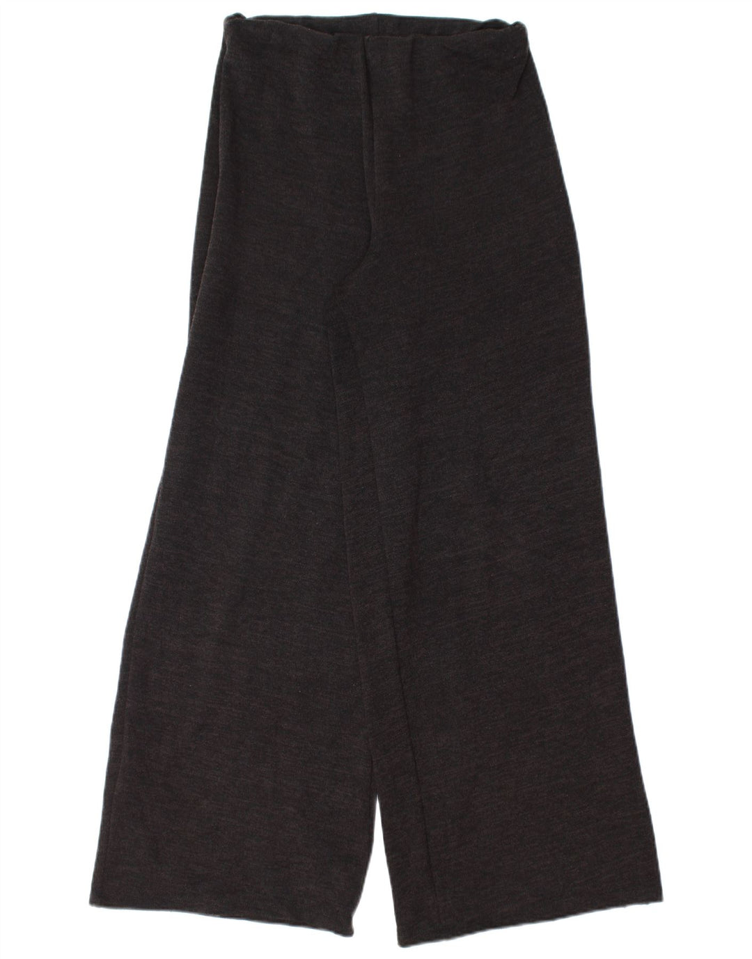 Pantaloni casual a gamba larga da donna Zara piccoli W26 L30 poliestere nero