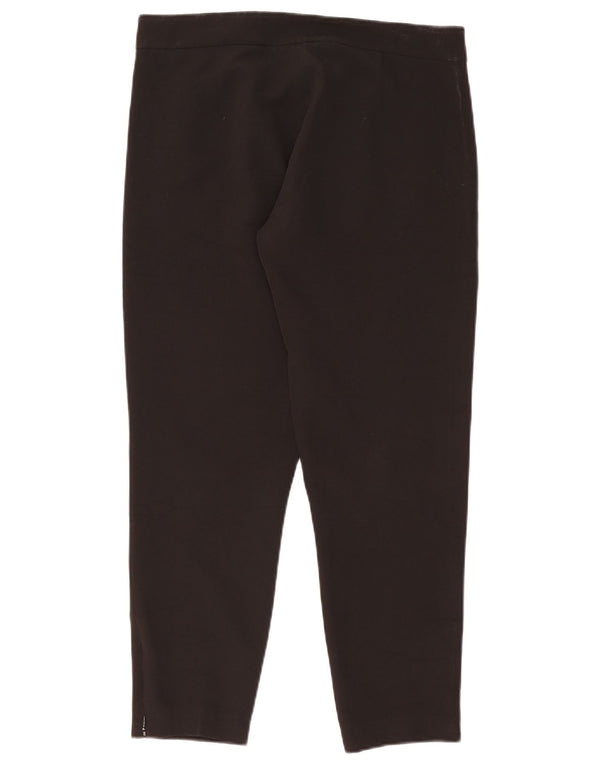 Pantaloni Casual Slim Donna Trussardi IT 46 Large W36 L27 Poliestere Nero