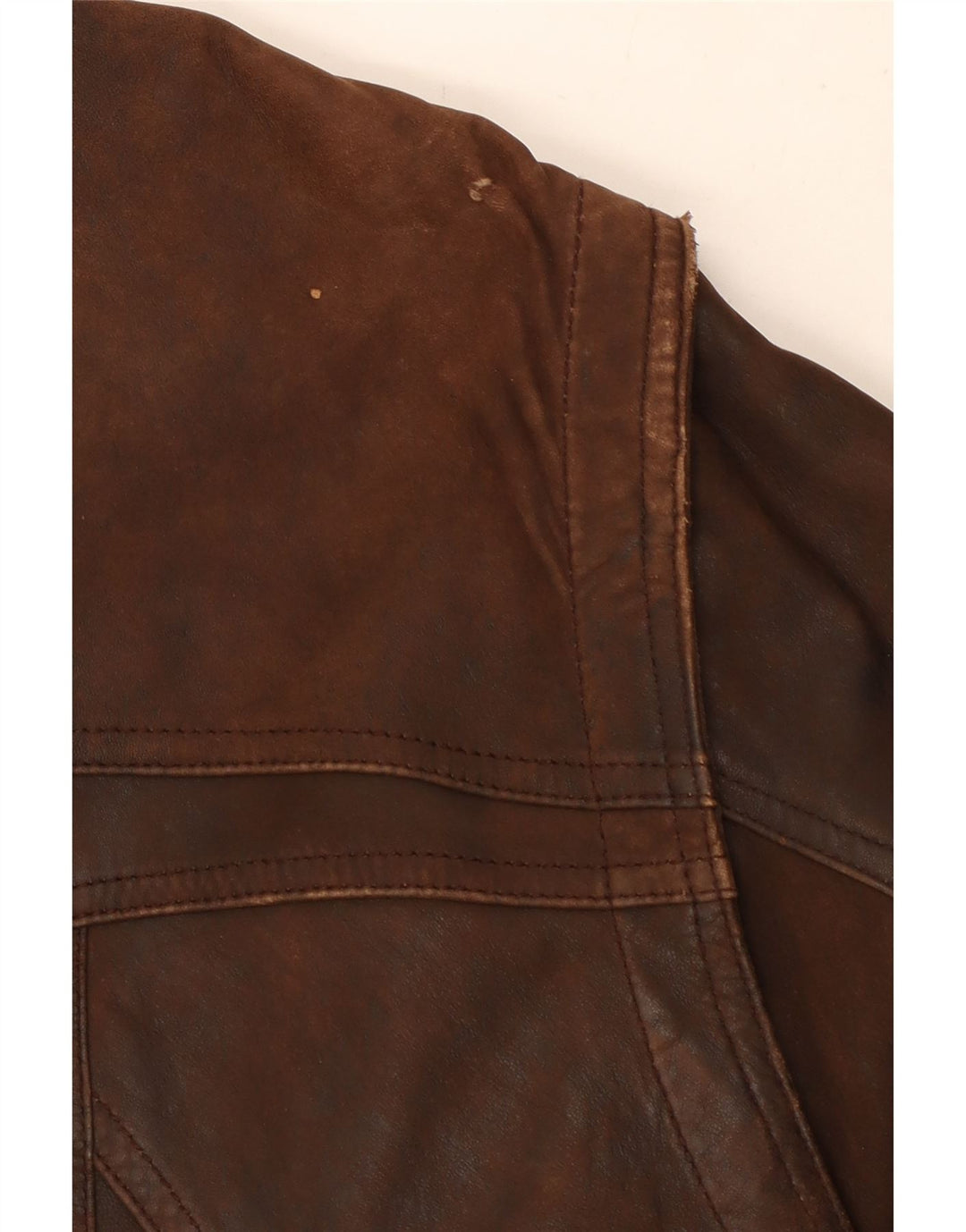 Giacca in Pelle Uomo Morena IT 50 Large Pelle Marrone