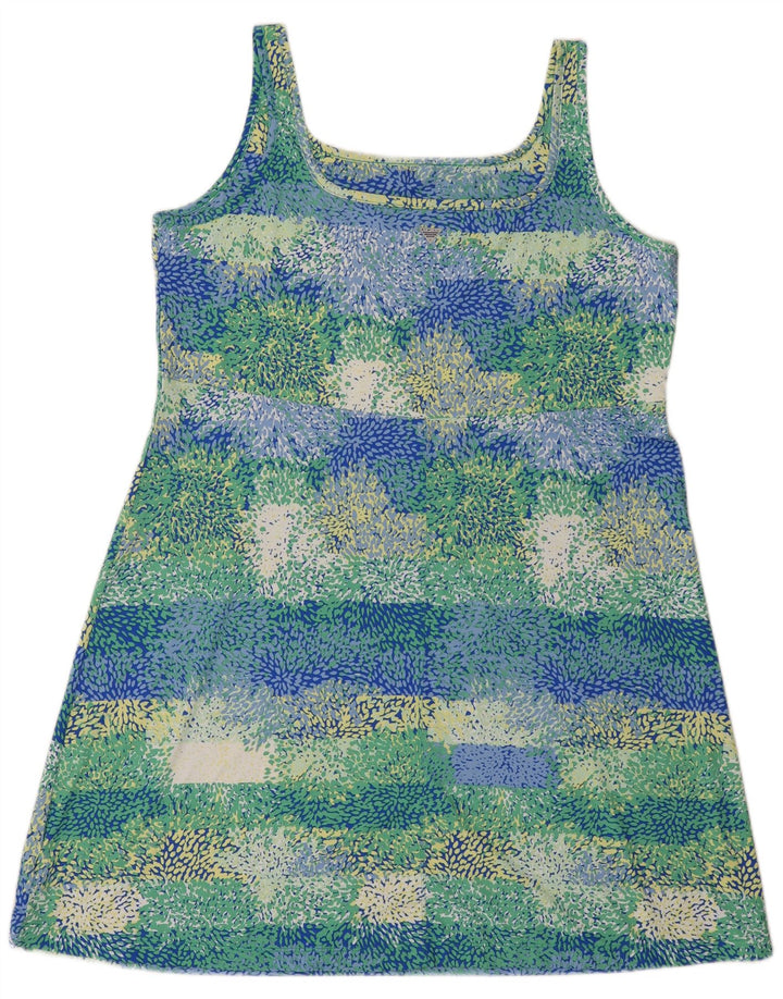 Prendisole Columbia da donna con motivo astratto UK 18 XL poliestere multicolore