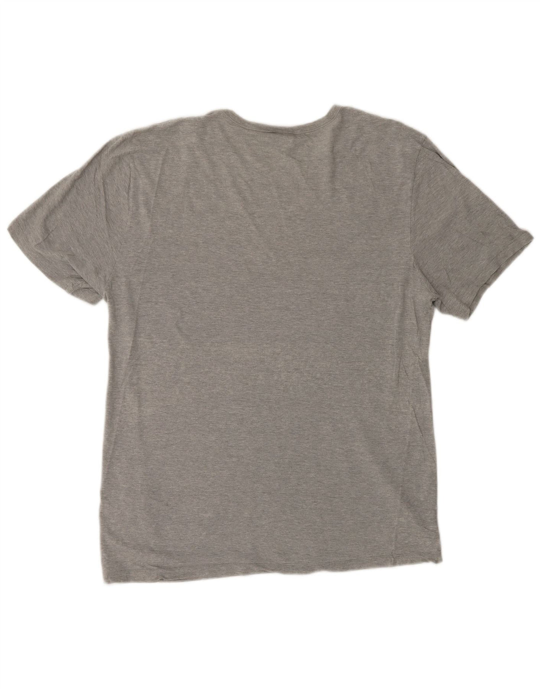 T-shirt da donna HUGO BOSS Top UK 16 grande in cotone grigio