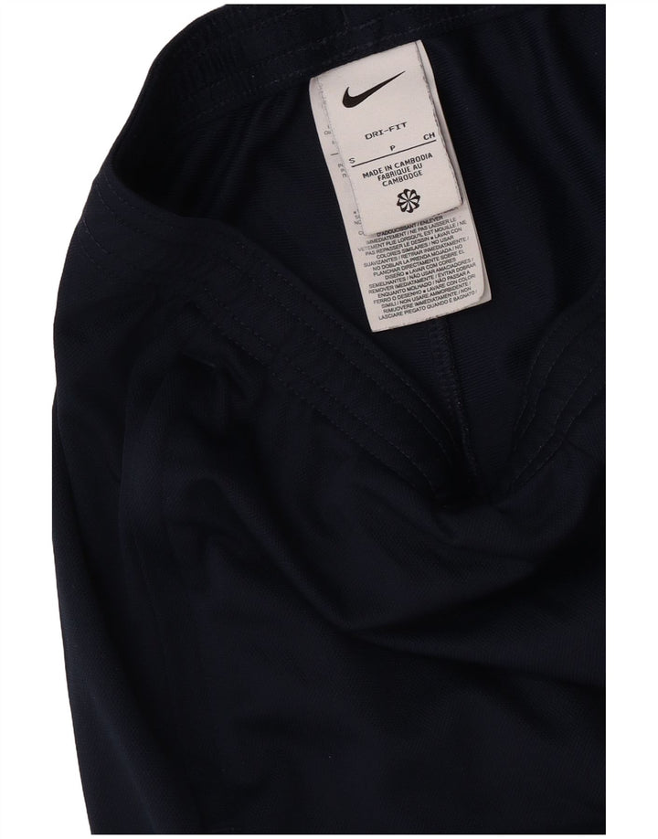 Pantaloni da tuta Nike da uomo piccoli in poliestere blu navy