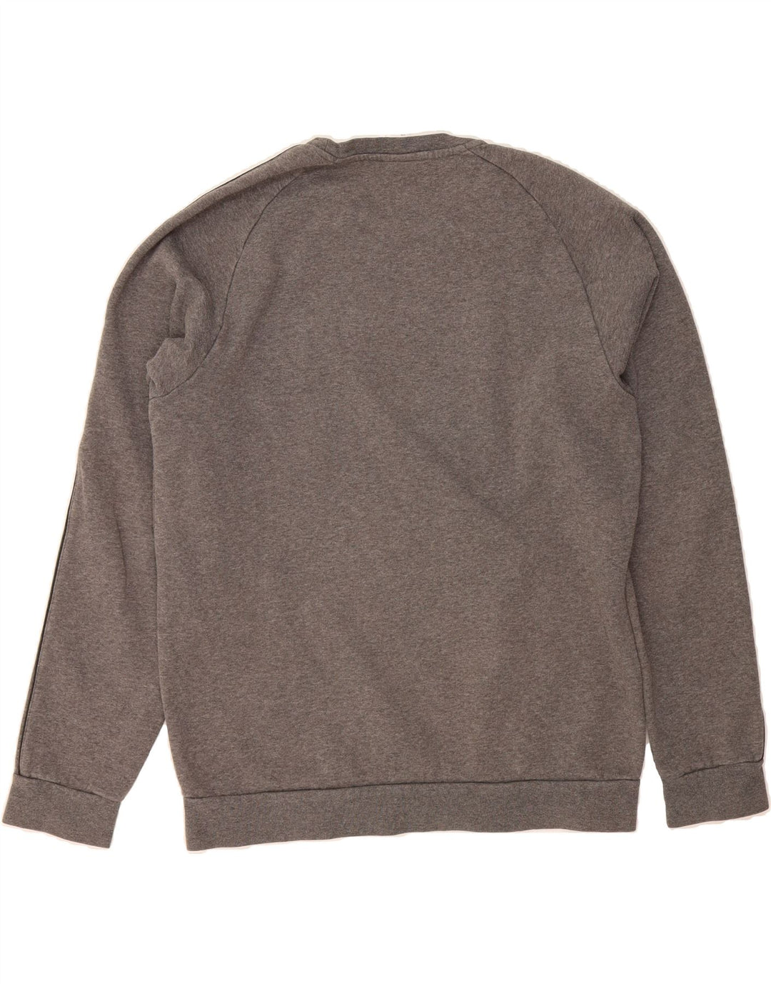 ADIDAS Mens Sweatshirt Jumper Medium Grey Cotton Vintage Adidas and Second-Hand Adidas from Messina Hembry 