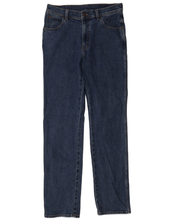 Jeans dritti da uomo Wrangler W34 L34 cotone blu