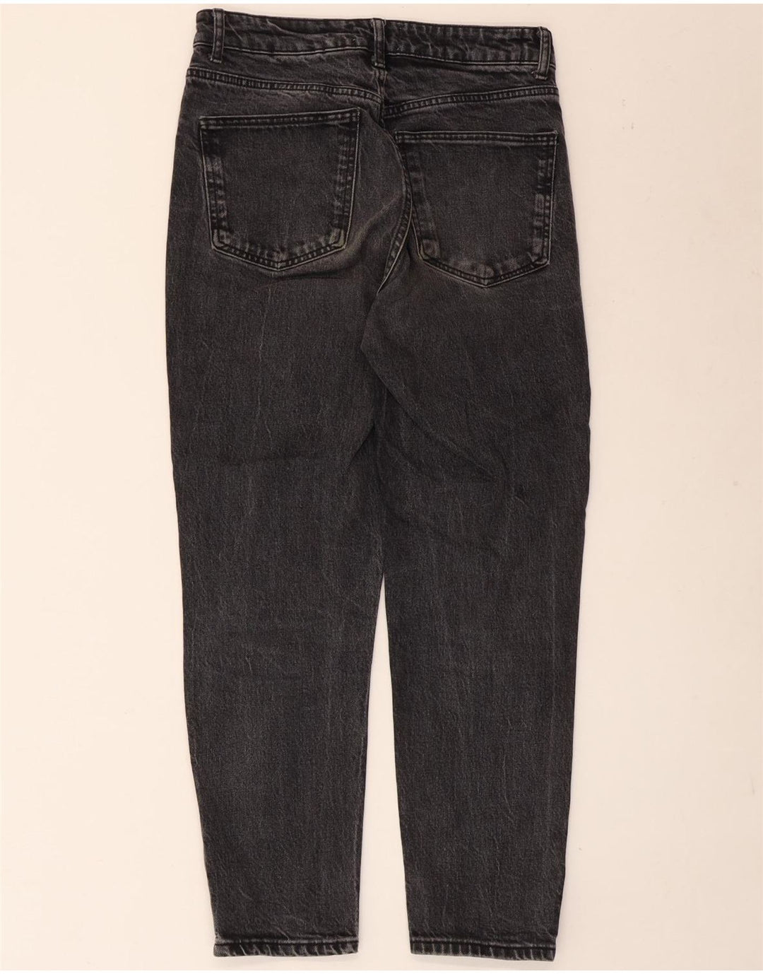 Jeans larghi da donna Zara EU 38 piccoli W28 L27 grigi