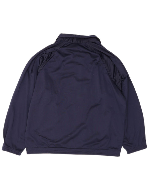 Giacca da tuta da uomo Champion Large in poliestere blu navy