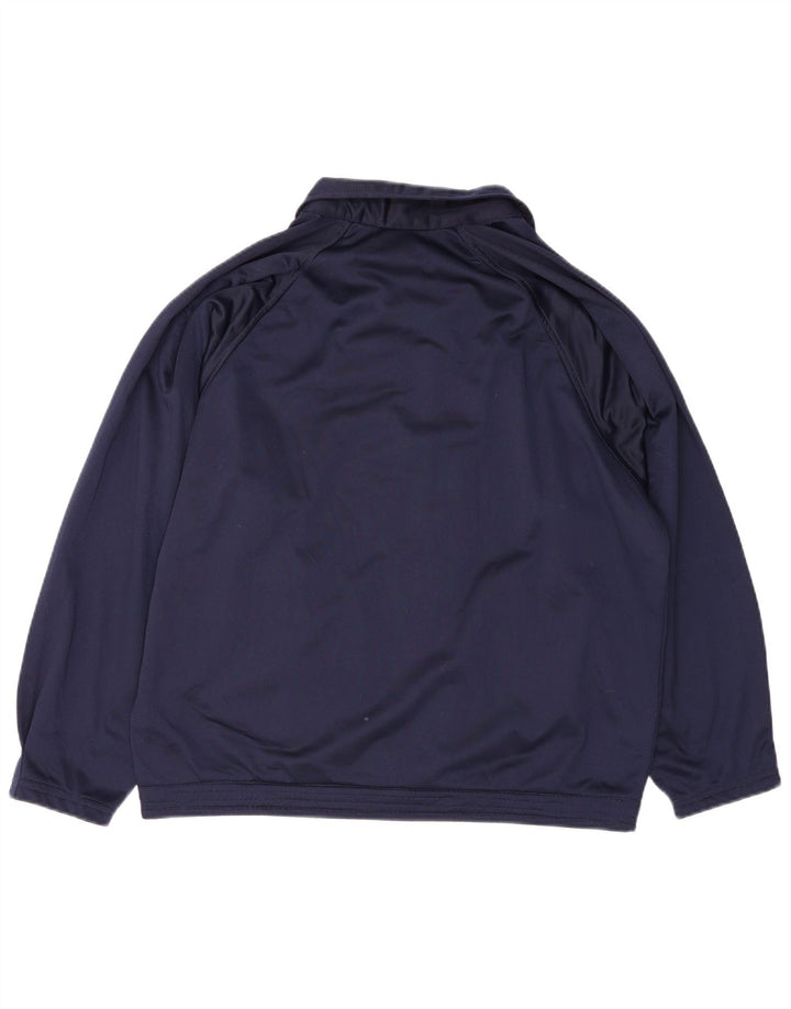 Giacca da tuta da uomo Champion Large in poliestere blu navy