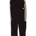 Pantaloni della tuta da ragazzo Adidas 13-14 anni in poliestere nero