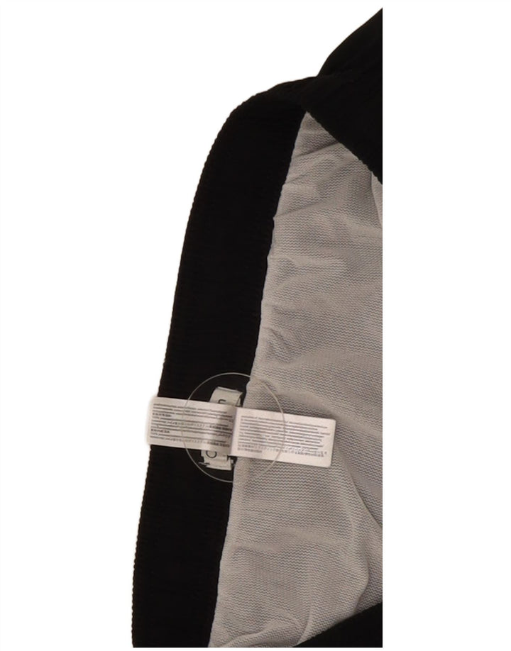 Pantaloncini da bagno grafici da uomo Calvin Klein grandi in poliestere color block nero