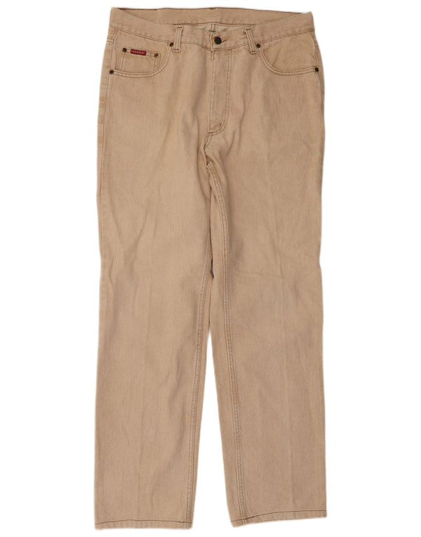 Jeans dritti da uomo Carrera W38 L32 cotone beige