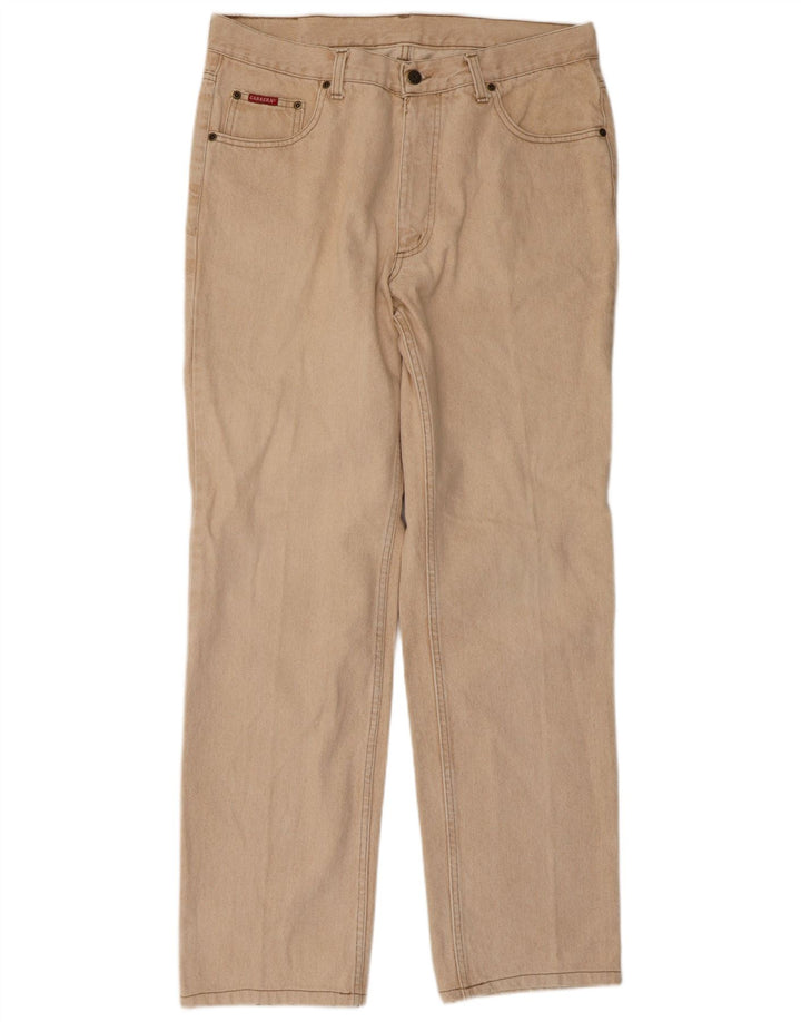 Jeans dritti da uomo Carrera W38 L32 cotone beige