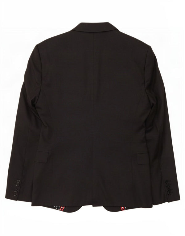 Giacca blazer da uomo a 2 bottoni Hugo Boss EU 44 XS nera