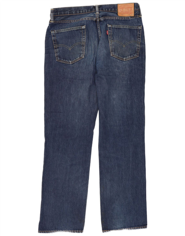 Levi's Uomo 514 Jeans dritti W34 L32 Cotone blu navy