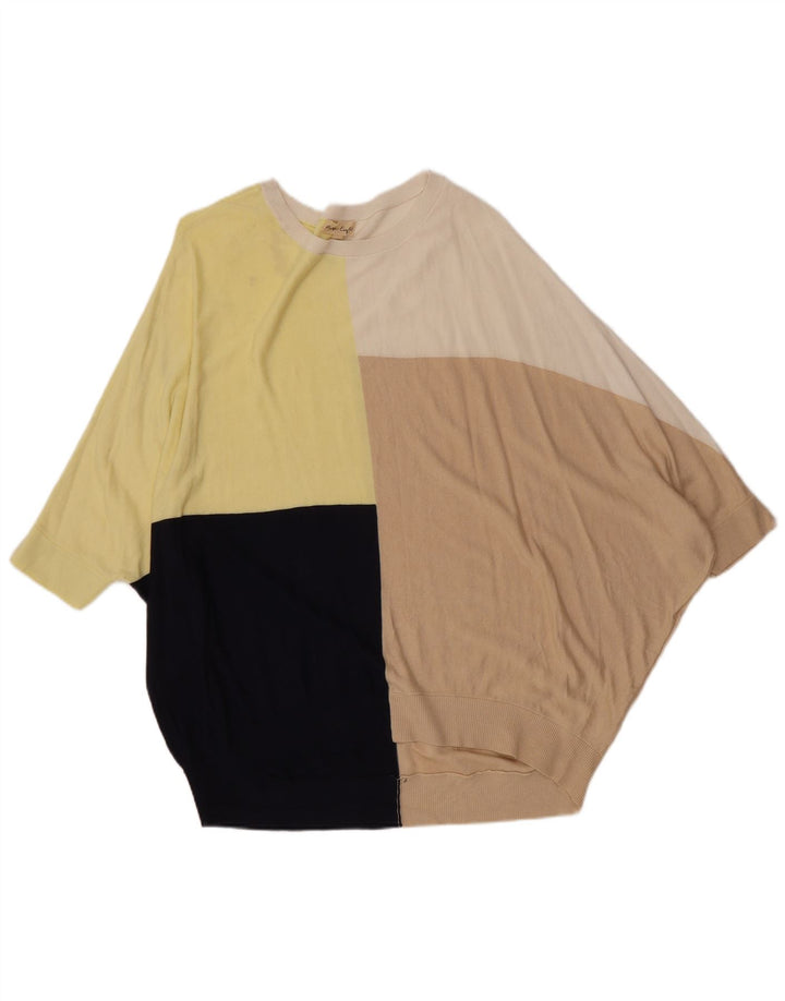 PHASE EIGHT Maglione da donna con scollo a barca UK 14 Medio multicolore