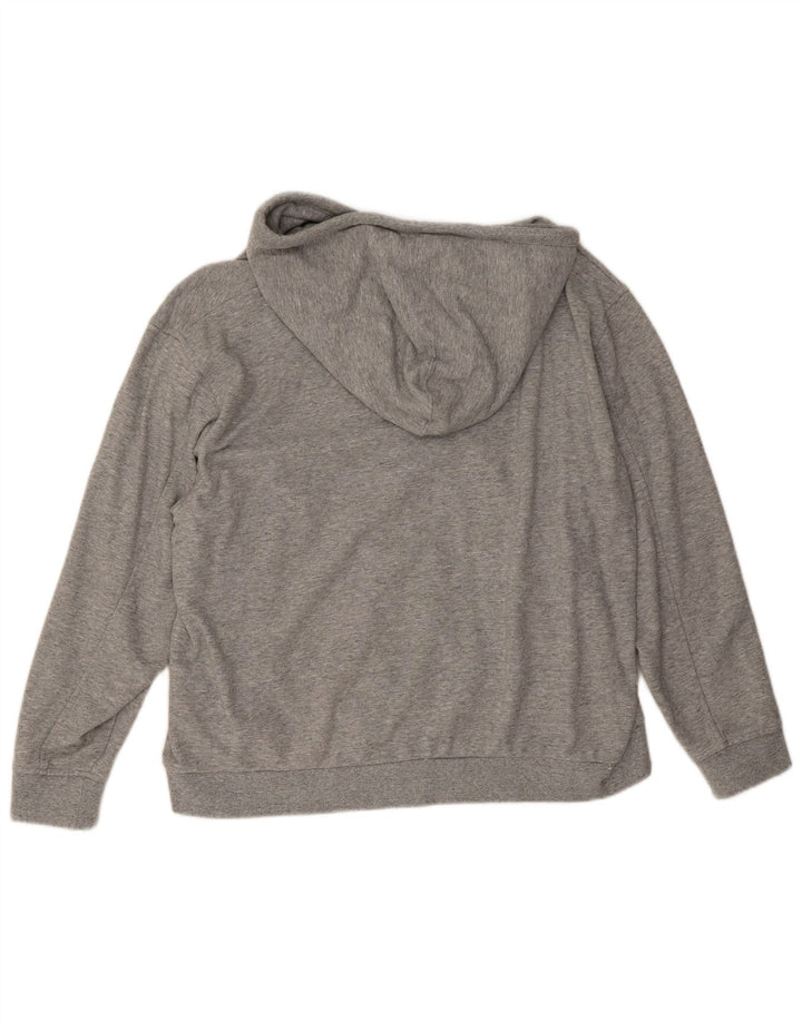 Maglione con cappuccio da uomo Levi's grande in cotone chiazzato grigio