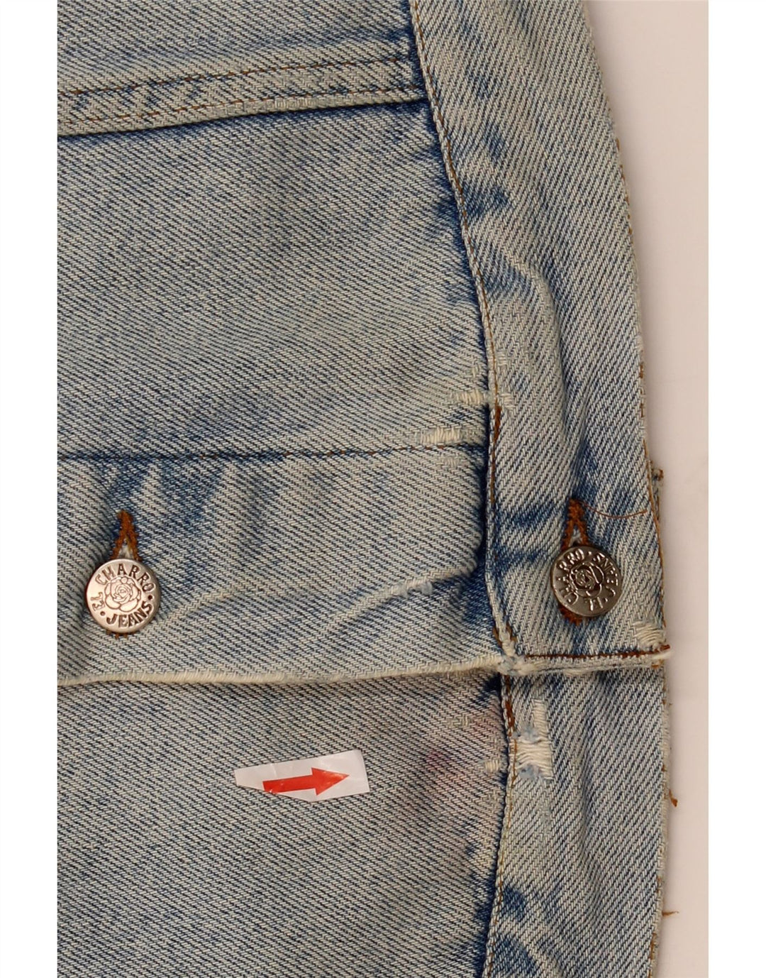 Giacca di jeans da uomo El Charro UK 42 XL Cotone blu