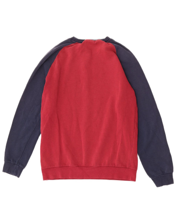 T-shirt grafica Adidas da ragazzo con tre strisce, 13-14 anni, colore rosso