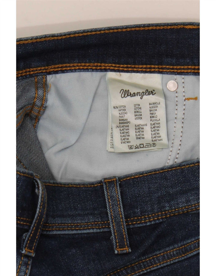 Jeans dritti elasticizzati Texas da uomo Wrangler W35 L34 cotone blu