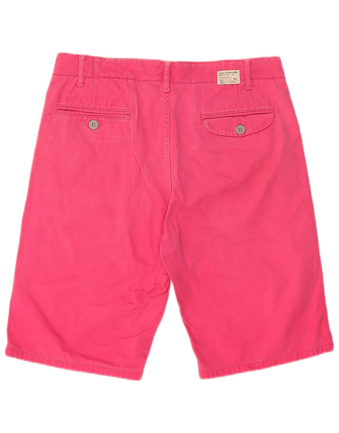 Pantaloncini chino da uomo Tommy Hilfiger W30 cotone rosa medio