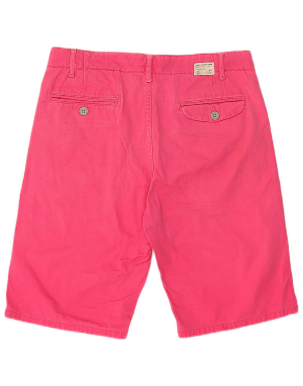 Pantaloncini chino da uomo Tommy Hilfiger W30 cotone rosa medio
