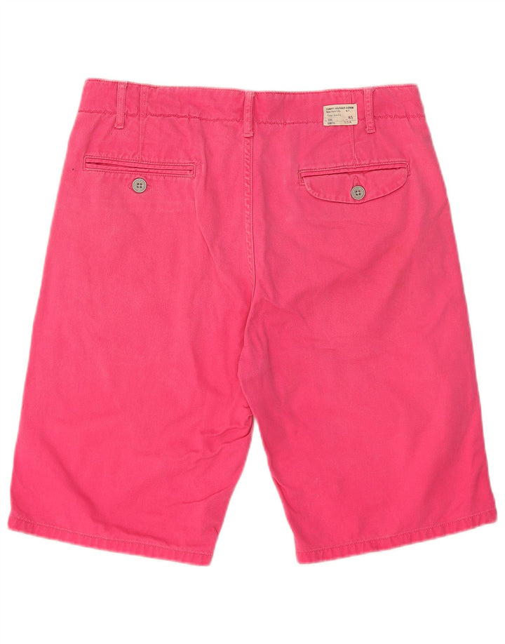 Pantaloncini chino da uomo Tommy Hilfiger W30 cotone rosa medio