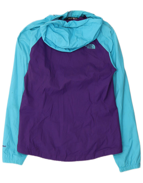 Giacca antipioggia da donna con cappuccio The North Face UK 10 Small Purple Colourblock