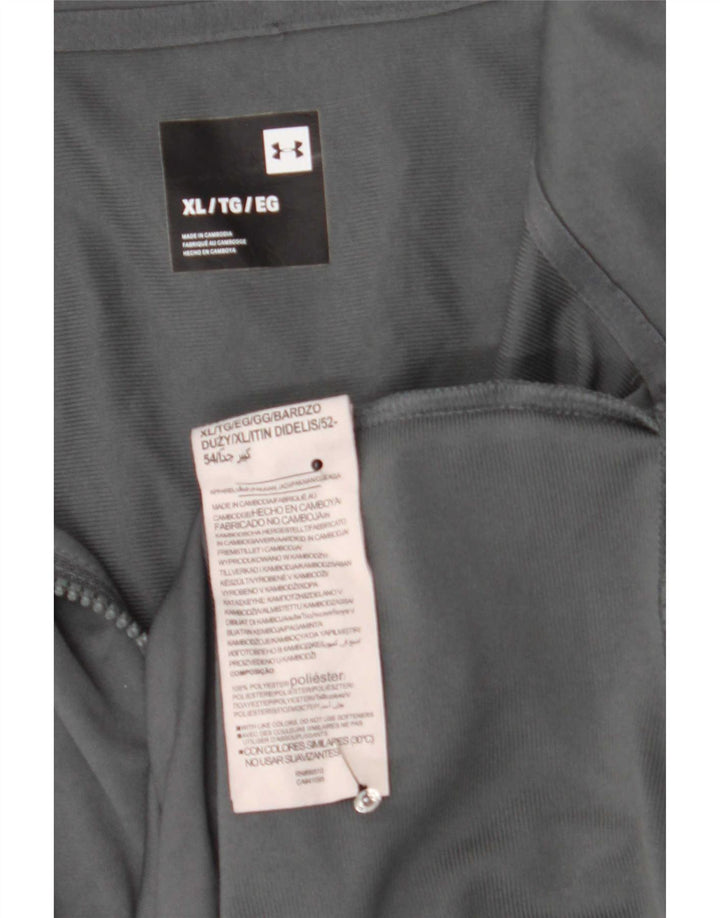 Giacca da tuta da uomo Under Armour XL Poliestere color block grigio