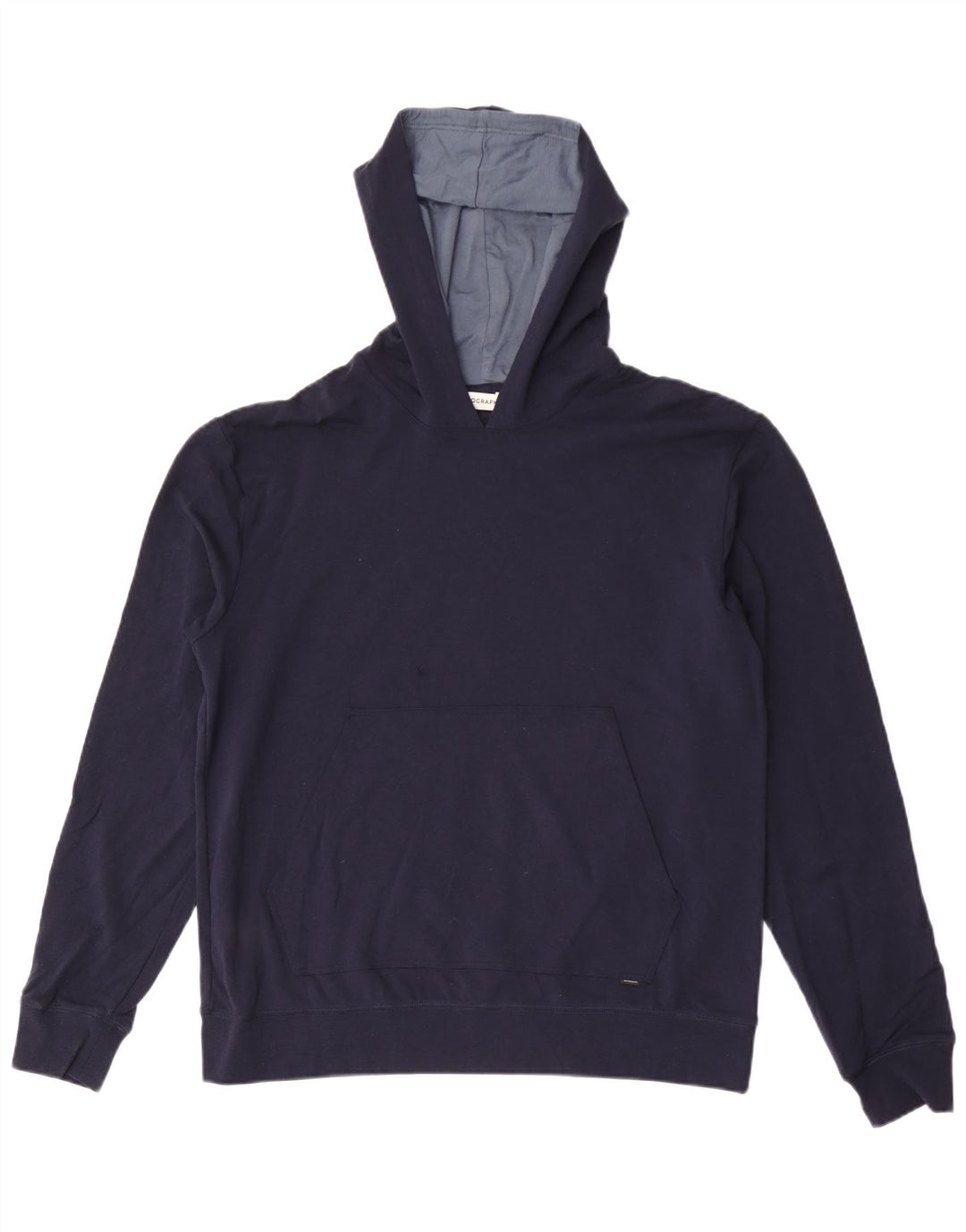 Maglione con cappuccio autografo da uomo Marks & Spencer grande blu navy