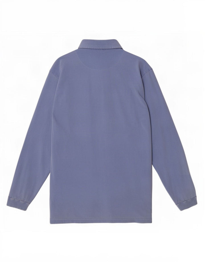 Polo a maniche lunghe da uomo Oliver Brown Blu medio