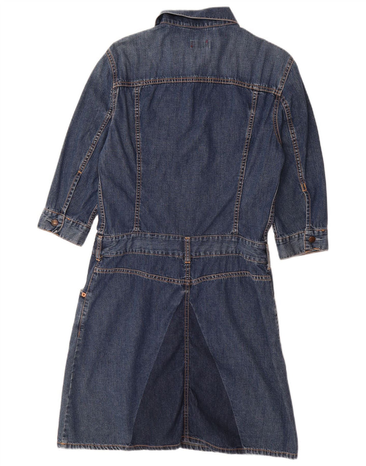 LEVI'S Abito in denim pullover con maniche a 3/4 per ragazze 11-12 anni Blu medio