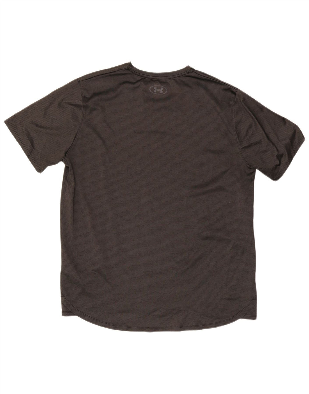 Maglietta da uomo UNDER ARMOUR Top grande in poliestere grigio