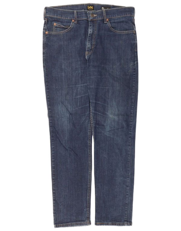 Jeans slim da uomo Lee W34 L32 cotone blu