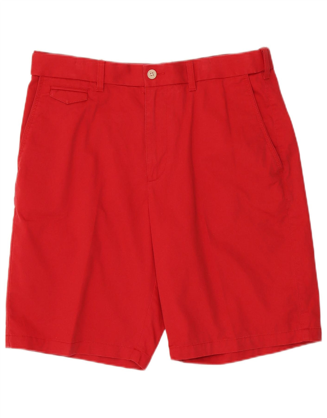 Pantaloncini chino da uomo Marks & Spencer W34 grandi in cotone rosso