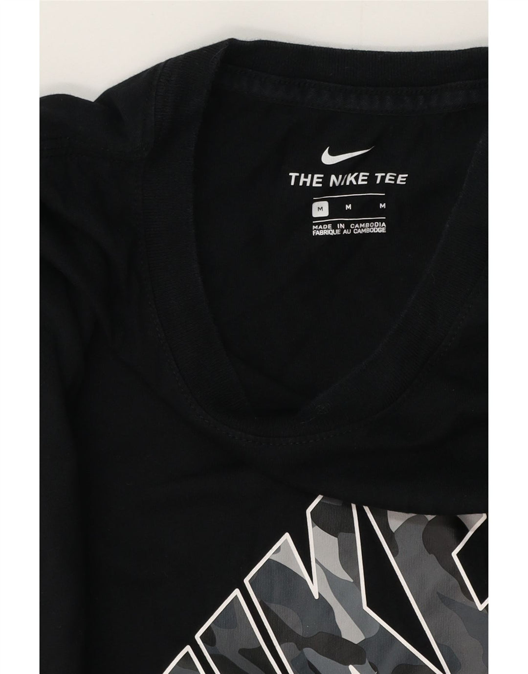 T-shirt grafica da uomo Nike Top nera media