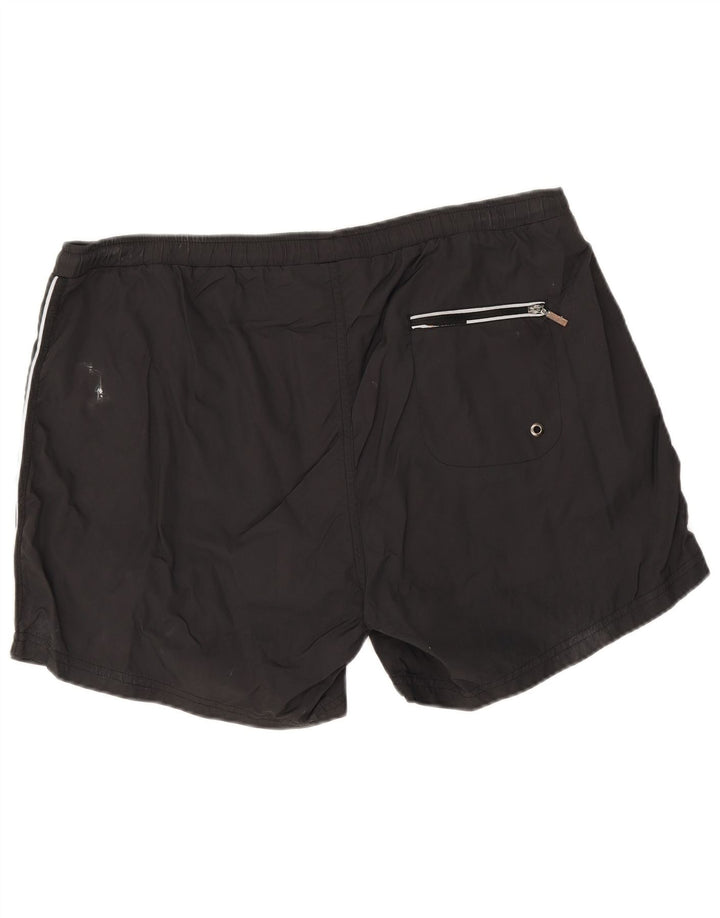 Pantaloncini da bagno da uomo Hugo Boss medi neri