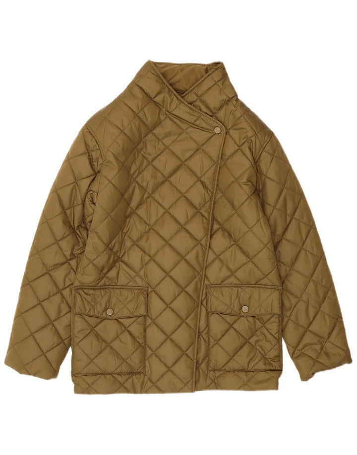 Giacca trapuntata oversize da donna Gant UK 6 XS Cachi