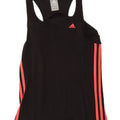 Canottiera Adidas Climalite da donna UK 10 piccola in poliestere nero