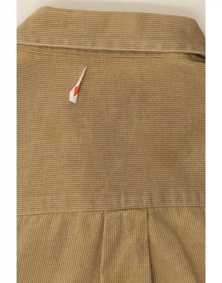 Camicia da uomo CAT 2XL Gessato beige