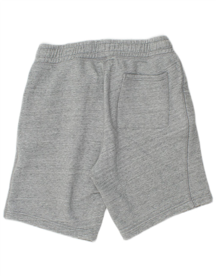 JACK WILLS Pantaloncini sportivi da uomo in cotone screziato grigio medio