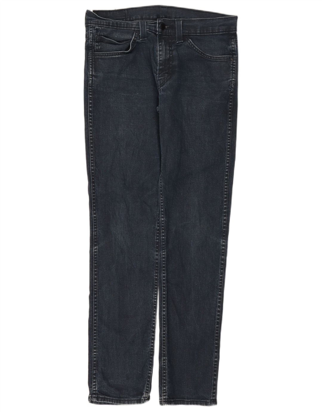 Levi's Uomo 511 Slim Jeans W31 L32 Blu Navy Cotone