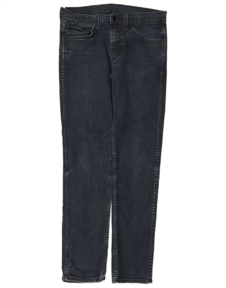 Levi's Uomo 511 Slim Jeans W31 L32 Blu Navy Cotone