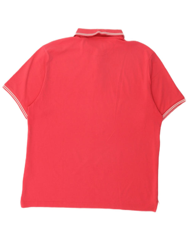 Polo da uomo Champion XL in cotone rosa