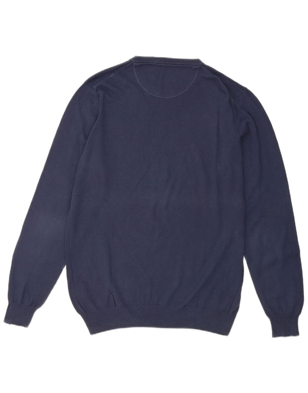 Maglione Uomo Girocollo TRUSSARDI Cotone Medio Blu Navy
