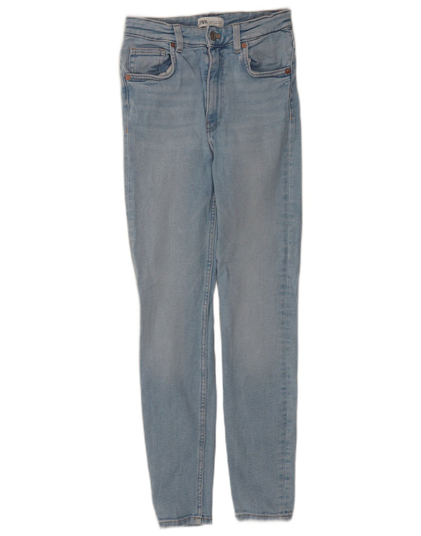 Jeans skinny da donna Zara EU 36 XS W26 L28 Blu