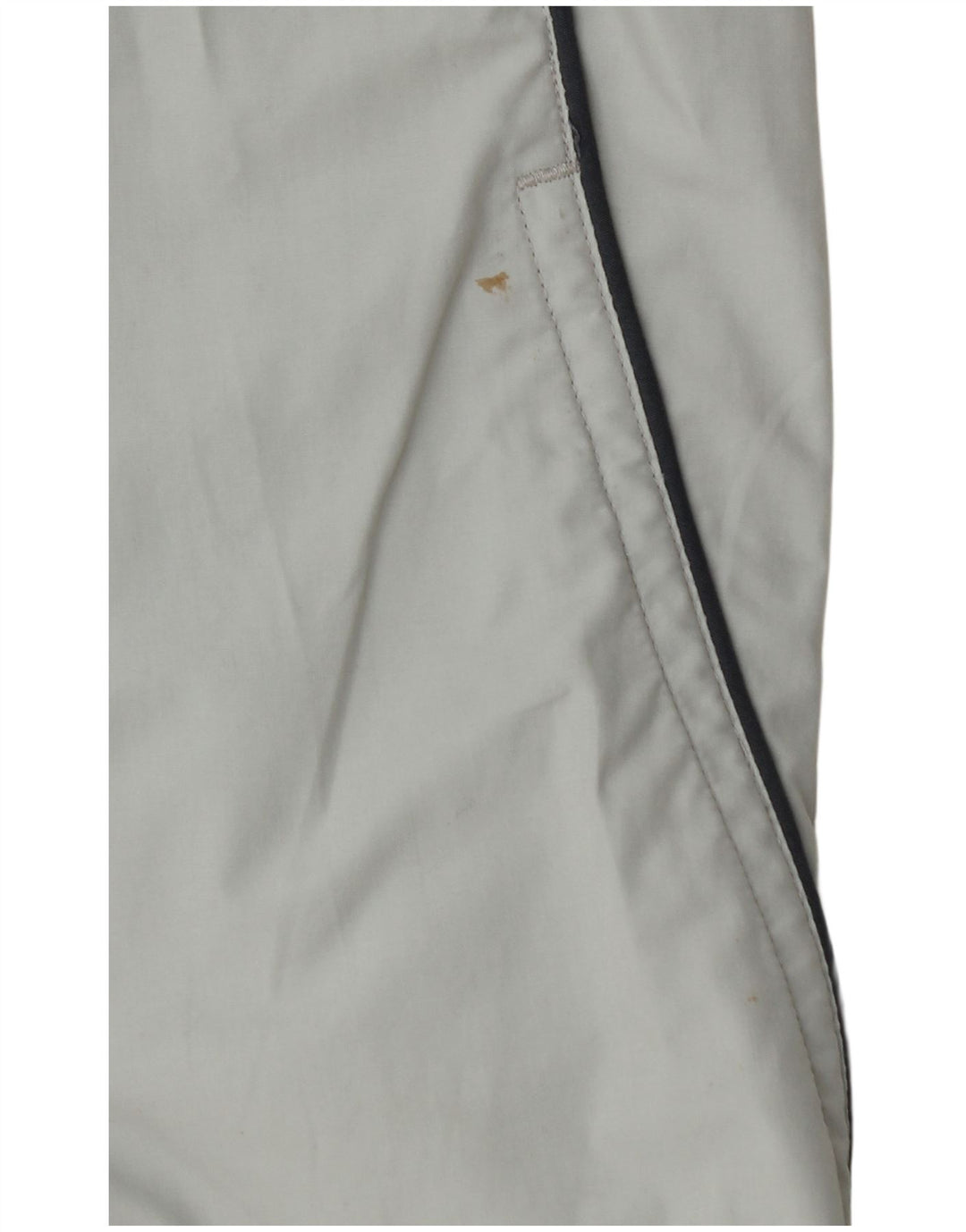 Pantaloni della tuta da donna Adidas UK 12 Poliestere grigio medio