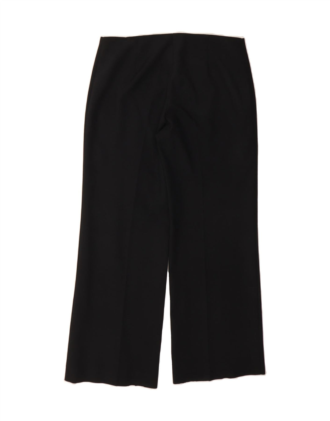 BENETTON Womens Straight Casual Trousers W30 L28 Black Vintage Benetton and Second-Hand Benetton from Messina Hembry 