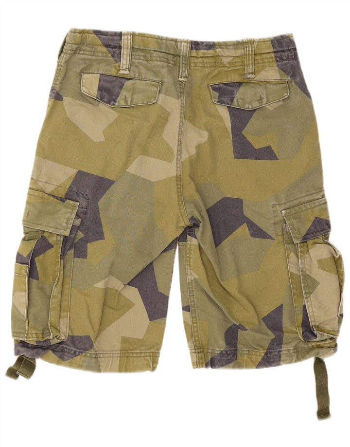 Pantaloncini cargo da uomo Brandit piccoli W28 cotone mimetico kaki